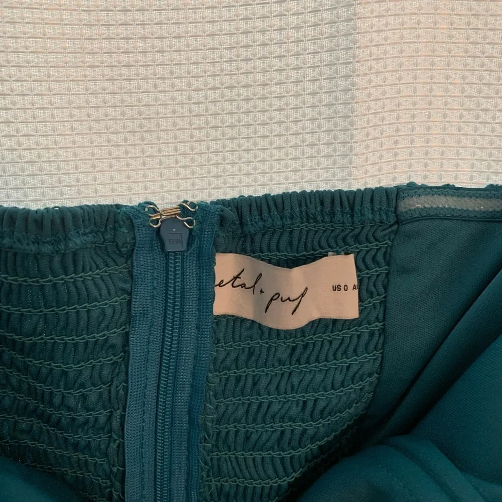 Nwot petal & pup Candice Strapless Lace Midi Dress - Picture 8 of 12